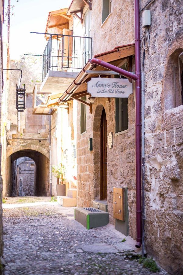 Villa Anna'S House In The Old Town Rhodes City Exterior foto