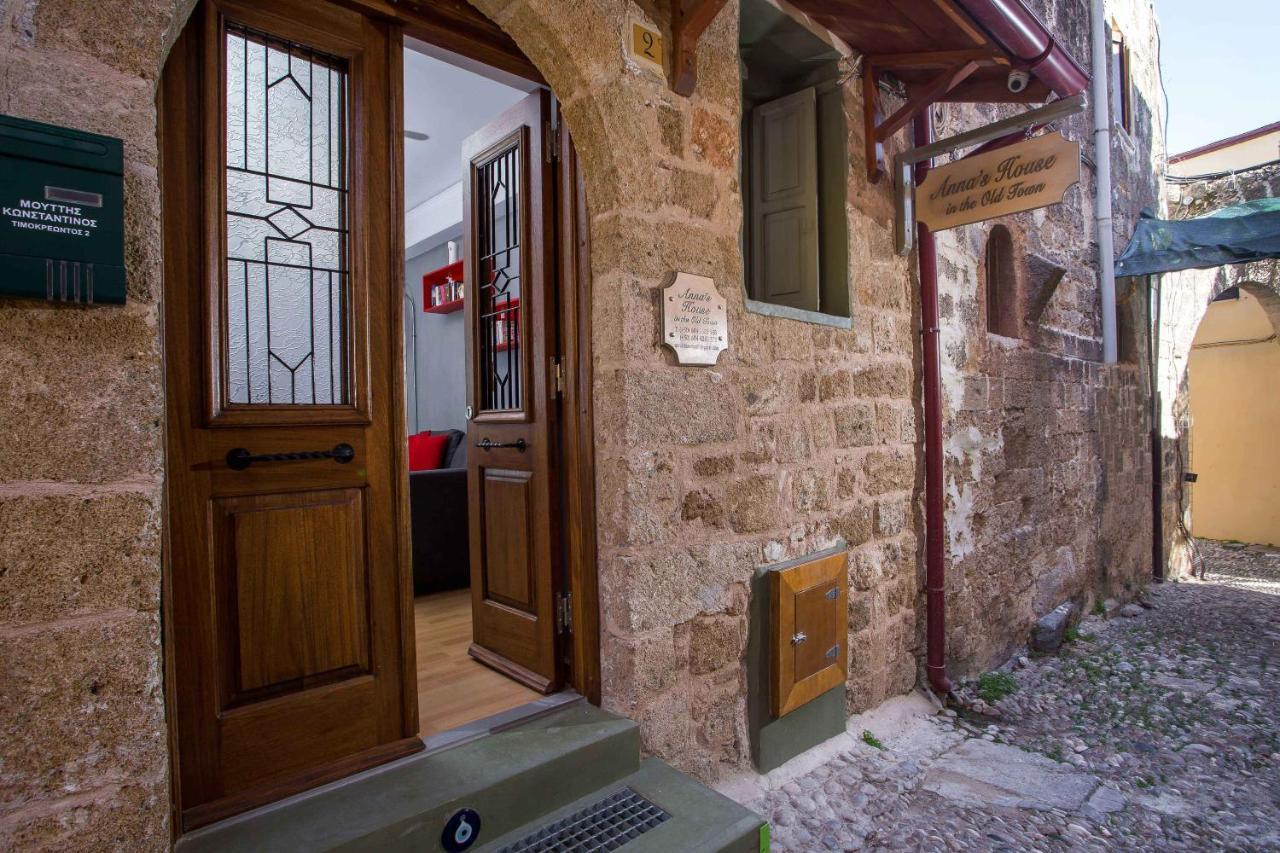Villa Anna'S House In The Old Town Rhodes City Exterior foto